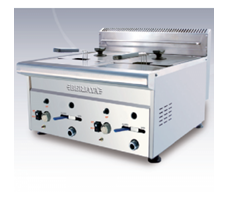 Bếp chiên nhúng dùng gas đôi Berjaya GDF 11D