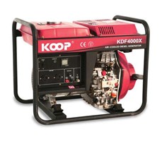 Máy Phát Điện Chạy Dầu 3Kw Koop KDF4000X