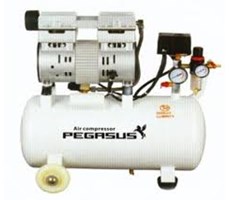 Máy nén khí không dầu, giảm âm PEGASUS TM-OF750- 35L