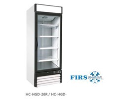 Tủ mát 1 cánh kính cửa kéo FIRSCOOL HC-HGD-26R