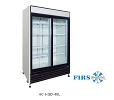 Tủ mát 2 cánh kính cửa trượt FIRSCOOL HC-HGD-48L