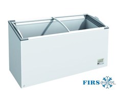 Tủ đông nắp kính cong xiên Firscool G-F298 OCG