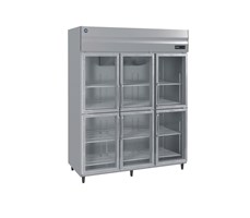 Tủ mát đứng 6 cánh kính sưởi Hoshizaki HR-188MA-SG
