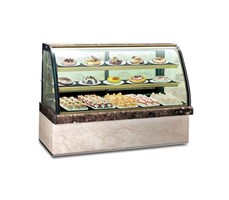 Tủ trưng bày bánh kính cong Kinco SRM3