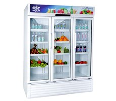 TỦ MÁT 3 CÁNH SUMIKURA 1200 LÍT SKSC-1403WG3/HW R600A LOW-E 