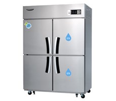 Tủ đông mát inox 4 cánh Lassele LD-1143HRF