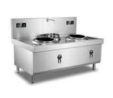 Bếp á 2 họng + 1 nồi dùng điện MANTRU.E ZC2-C5040A-W