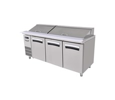 Bàn mát salad 3 cánh Lassele LHRT-3B-1800 1M8