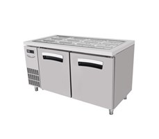 Bàn mát salad 2 cánh Lassele LSRT-2B-1200 1M2