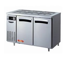 BÀN MÁT INOX SALAD 3 CÁNH LASSELE 288 LÍT LTB-1224R