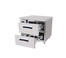 Bàn mát 2 ngăn kéo Lassele LNRT-1B-90-V 0.9M
