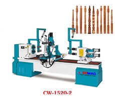 Máy tiện gỗ cnc 2 trục tự động CW-1520-2