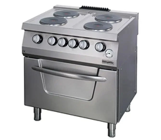 Bếp âu 4 họng có lò nướng dùng điện Ozti OSOEF 8070           