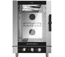 Lò nướng hấp đa năng Alphatech ICEM101E 10 khay dùng điện