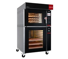 Lò nướng đối lưu 5 khay SALVA KWIK-CO + tủ ủ bột KX5 + KXE-20H/10