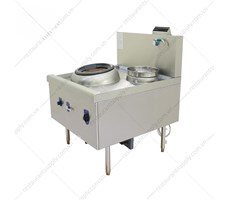 Bếp xào 1 họng dùng gas có quạt thổi + 1 nồi nước EKWR11B