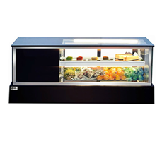 Tủ mát trưng bày Sushi kính vuông Snow Village 1m8
