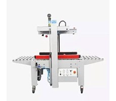 Máy dán thùng carton khí nén tự động Hualian FXJ-5050Q (Cơ chế khóa mới)