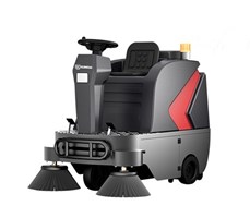 Xe quét rác công nghiệp ngồi lái Kumisai KMS GS1