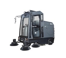 Xe quét rác công nghiệp ngồi lái Kumisai KMS-S12