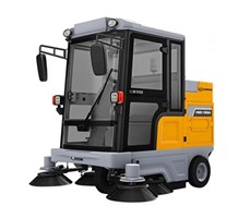 Xe quét rác công nghiệp ngồi lái Kumisai KMS 1900A