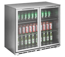 Tủ mát 2 cánh minibar Klaus KBC-2D