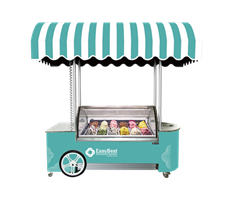 Xe đẩy di động bán kem Easybest Ice Cart Sunny 16