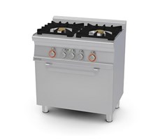 Bếp âu 2 họng kết hợp lò nướng điện Lotus CFM2-68GEM