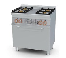 Bếp âu 4 họng có lò nướng Lotus CFM4-68GEM