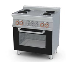 Bếp điện từ 3 pha có lò nướng Lotus CF4-68ET