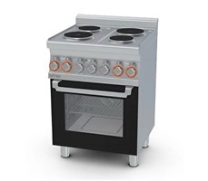 Bếp điện 3 pha có lò nướng cánh kính Lotus CFM4-66ET