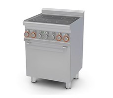 Bếp điện từ ba pha có lò nướng Lotus CFMC4-66ET