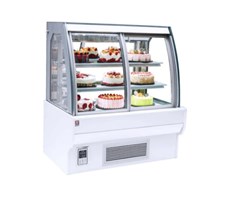 Tủ trưng bày bánh kem kính cong mở cửa trước Bestcool BCE-5R