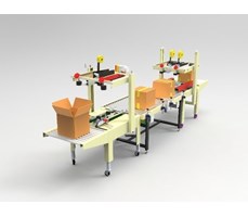 Dây chuyền dán thùng carton tự động kiểu chữ H
