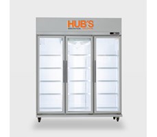 Tủ mát 3 cánh kính HUB’S HUBS-3LS