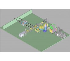 Hệ thống đóng gói tự động với sản phẩm là lọ thủy tinh