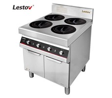 Bếp từ công nghiệp 4 đầu đốt có núm vặn Lestov LT-B300IV-B105