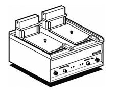 Bếp chiên nhúng đôi dùng điện Lotus FQ-2ET