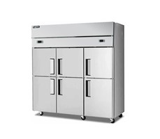 Tủ đông mát 6 cánh inox Fuji Air FFR65-6S