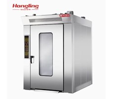 Lò nướng bánh mỳ xoay 12 khay dùng gas Hongling HX-12Q-01
