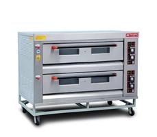 Lò nướng 2 tầng 6 khay dùng gas Hongling HLY-206E