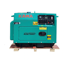 Máy Phát Điện Kama KDE7000T 5Kw Chống Ồn