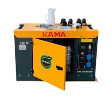 Máy Phát Điện Chạy Dầu 6Kw Kama KDE8800TN