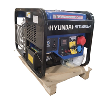 Máy Phát Điện Chạy Xăng 12Kva Hyundai HY11500LE-3