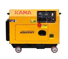 Máy phát điện Kama KDE6500T chạy dầu 5Kw