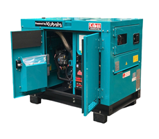Máy Phát Điện 11Kva Kubota Kibii EX12KSE2