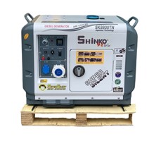 Máy Phát Điện 7Kw Chạy Dầu Shinko SK8800TN