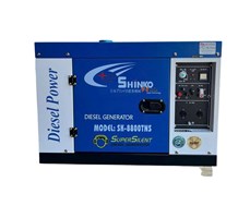 Máy Phát Điện Chạy Dầu 7Kw Shinko SK8800TNS New