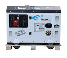 Máy Phát Điện Chạy Dầu 10Kva Shinko SK11000SE-3