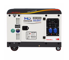 Máy Phát Điện Chạy Dầu 10Kw Hidachi HD12Kva